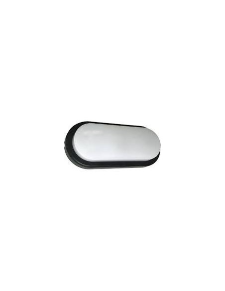 Interelec 403959 Tortuga Ovalada Led 15w Negra 6500policarbonato (180g 32042 Hann Ii 12w ) 402115