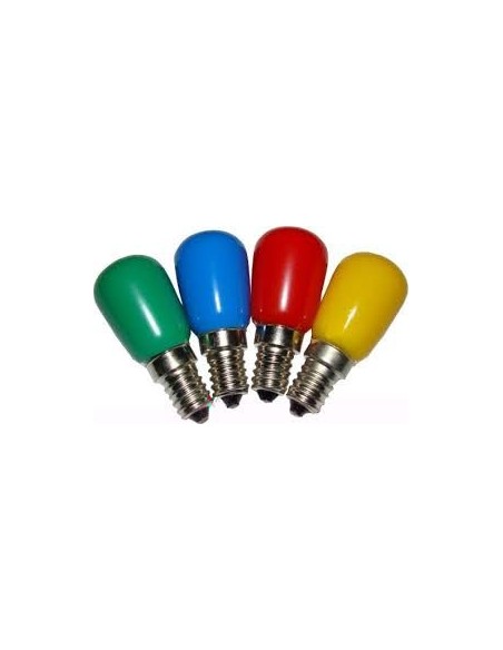 Interelec 400798   E14     15w  Perfume Color Amarilla/roja/verde/azul  Imp. Lampara (descontinuar)