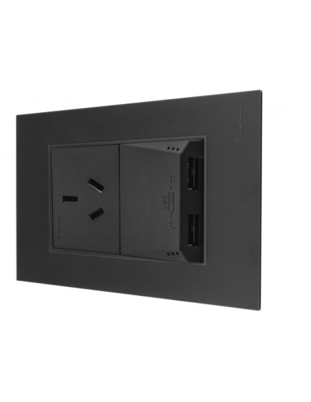 Cambre 7960  Mod  Toma Usb  2 X 3.1a            Gris    S.xxi  / S.xxii / Bauhaus - -