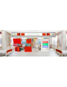 Cambre   7672  Modulo Toma C Polo A Tierra C/led Testigo - Blanco Linea Hospitalaria 2