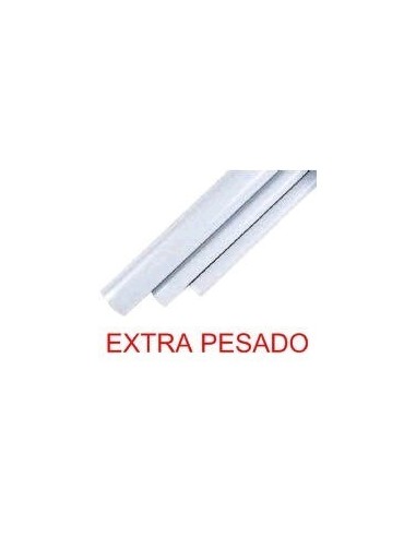 Genrod Getr50ep  Mts. Caño Rigido 50mm (    2) Extra Pesado Tecnocom / Ayan / Sica / Homeplast