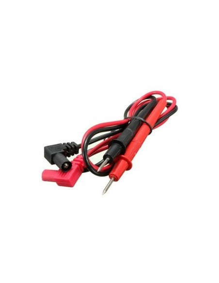 Cable Armado Para Tester Rojo Y Negro (puntas)