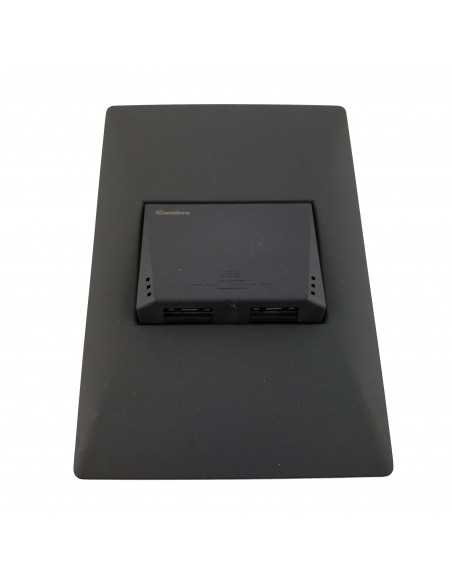 Cambre 7960  Mod  Toma Usb  2 X 3.1a            Gris    S.xxi  / S.xxii / Bauhaus - -