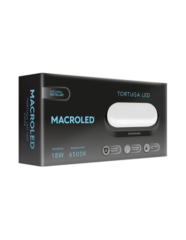 Macroled To-mn-18w-cw Tortuga Led...