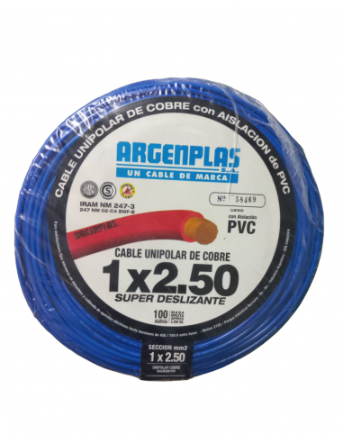 Argenplas U250ce Mts. Cable 1 X 2.50...