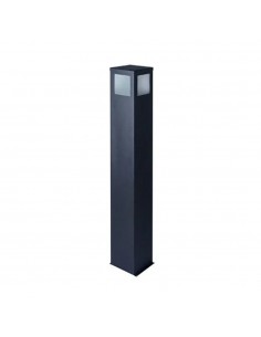 Rustica 7180c Farola Baliza Chapa 1000mm 4 Caras 1x E27 2