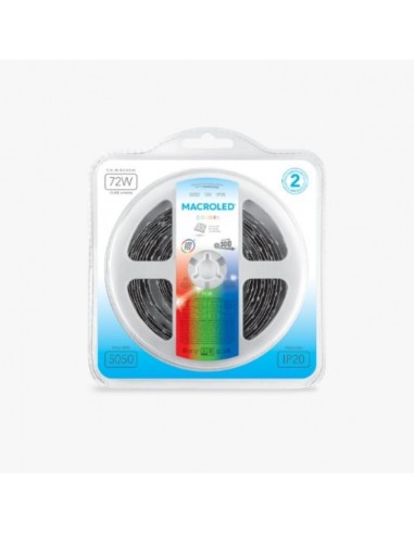 Macroled Rgb-b300-fw12* Ip20 Tira De...