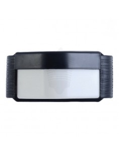 Ilum Rust 329n     Tortuga Pvc 60w Negra  Triangular. C/visera      (iluminacion Rustica) 2