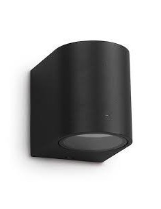 Interelec 402940 Unidireccional Cilindrico 1 X Gu-10 Negro Aluminio (55112, Bidireccional) 2