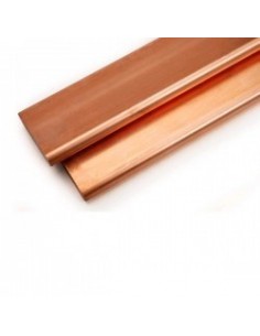 Genrod 401040 Barra Cobre Rigida 40 X  10 X 4mts  ___a   (planchuela) 2