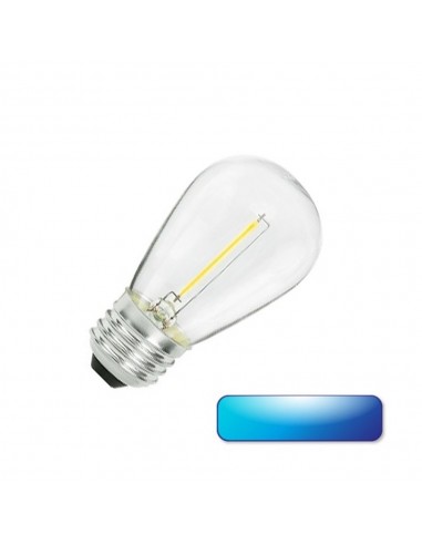 Interelec 404513 S14 E27 Led Azul...