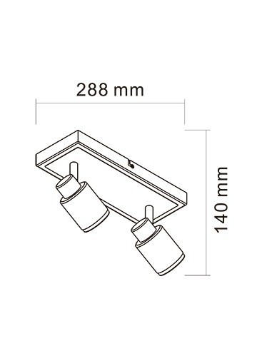 Candil C791/2 Bl Julita Aplique 2 X...