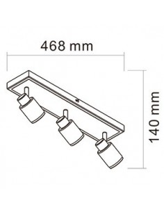 Candil C791/3 Bl Julita... 2