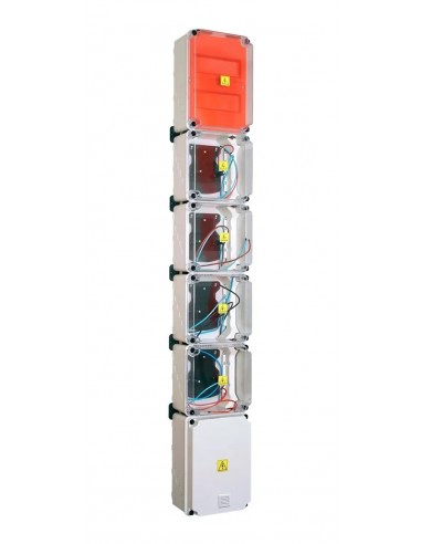 Roker Rs10400pp Gabinete 4 Medidores...