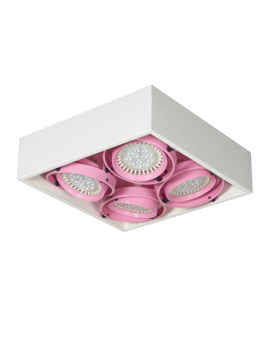 Carilux Ar/4c-r Plafon Led Madera...